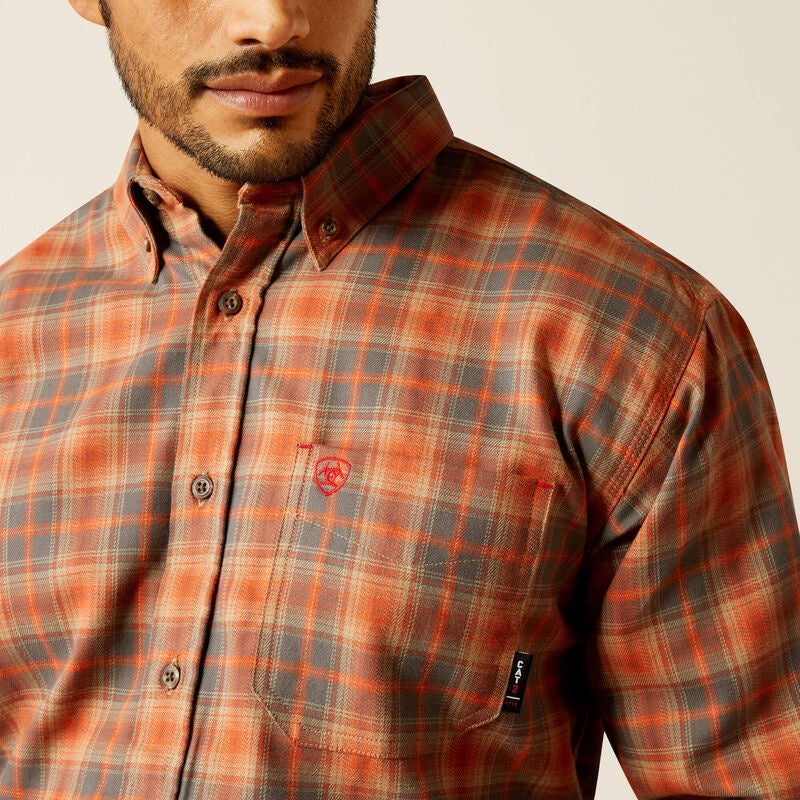 Ariat Mens FR Olympic Long Sleeve Work Shirt