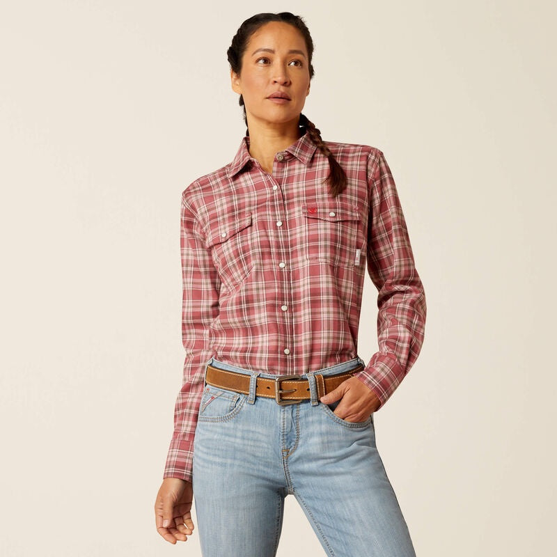 Ariat FR Women's Ruby Snap Work Shirt #10052937