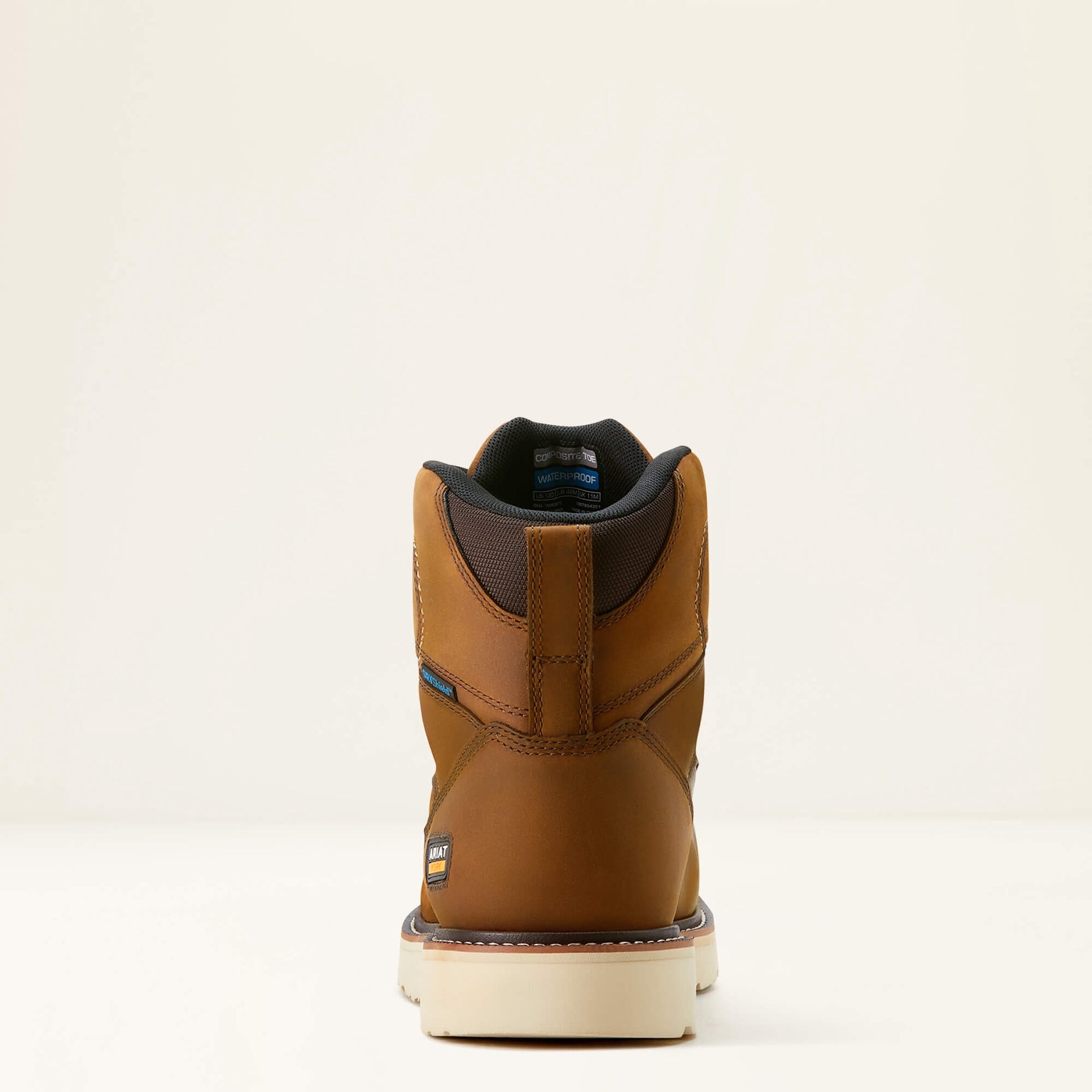Ariat Rebar Wedge Moc Toe 6" Waterproof Composite Toe Work Boot #10053615