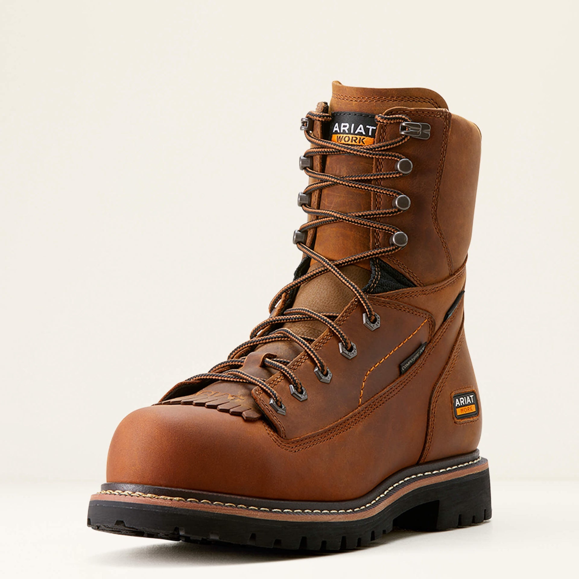 Ariat Longview Shock Shield 8" Waterproof Composite Toe Work Boot #10053817
