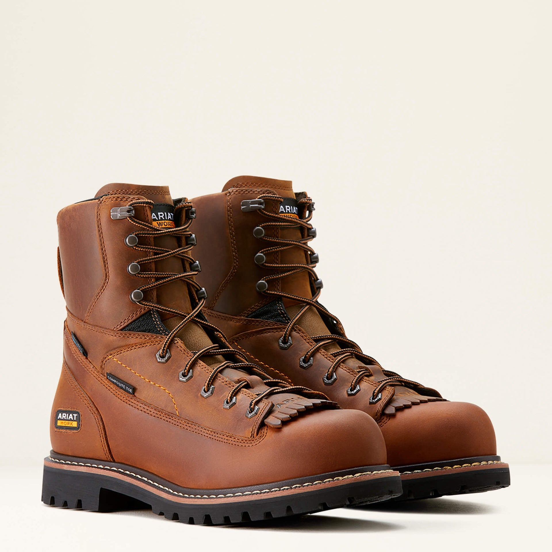 Ariat Longview Shock Shield 8" Waterproof Composite Toe Work Boot #10053817