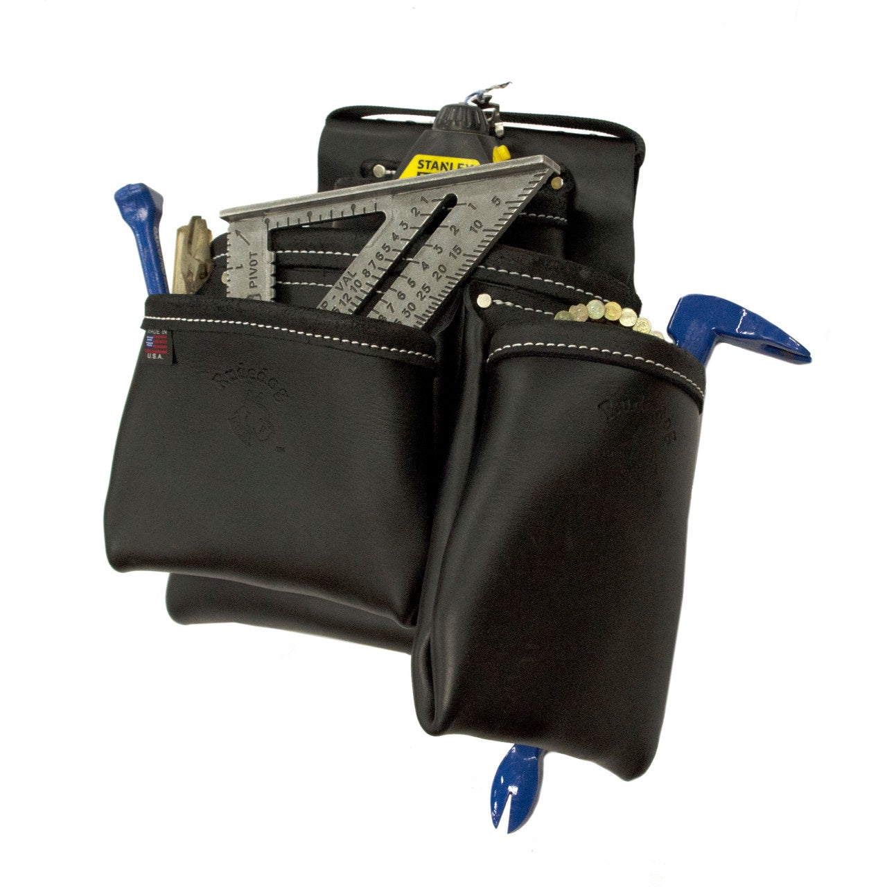 RudedogUSA Leather Fastener Bag-Long #1253