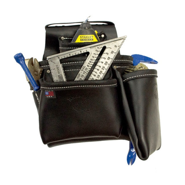 RudedogUSA Leather Fastener Bag-Long #1253