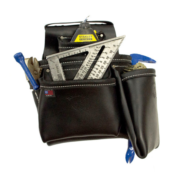 RudedogUSA Leather Fastener Bag-Long #1253
