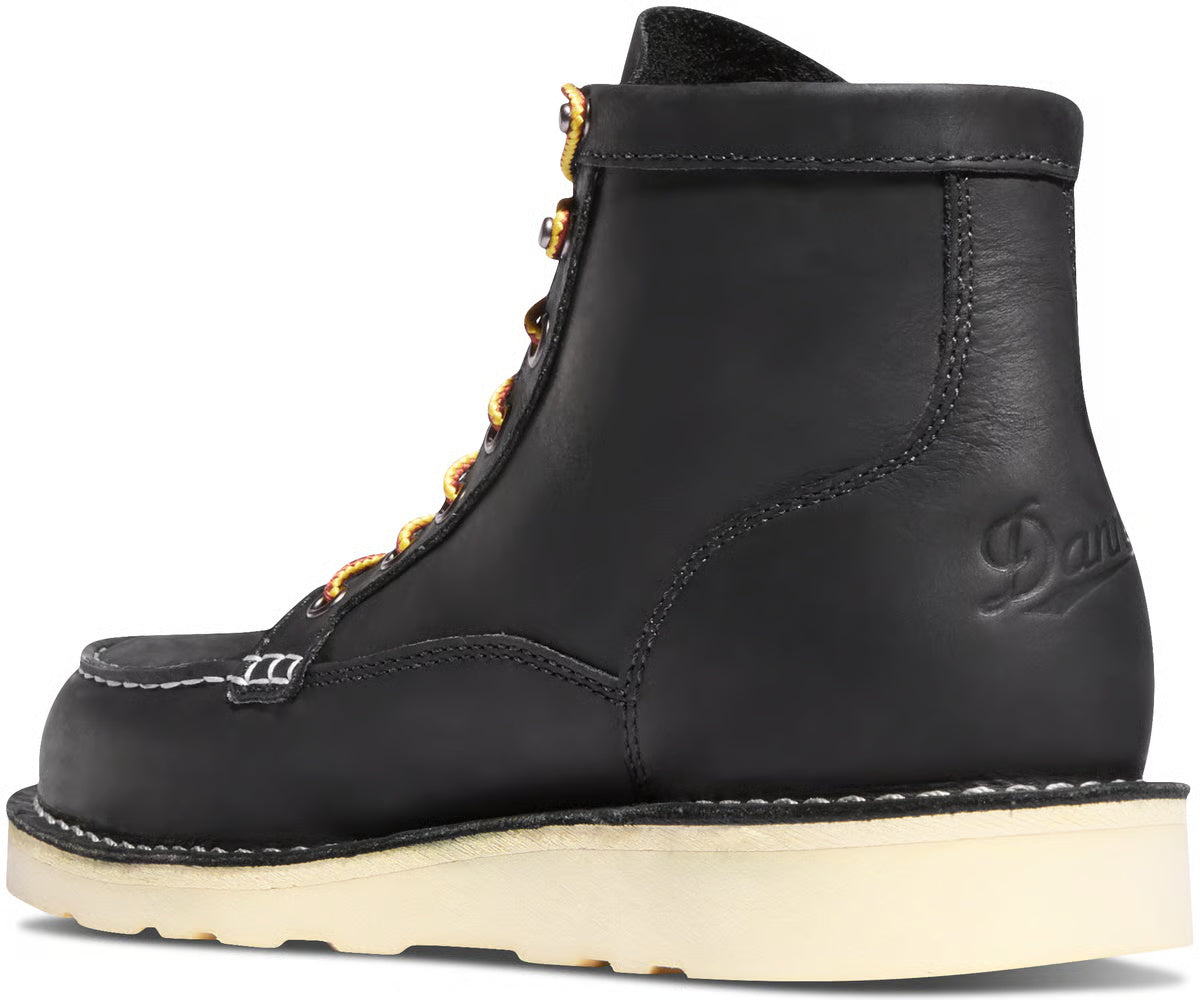 Danner Bull Run Moc Toe Black 6