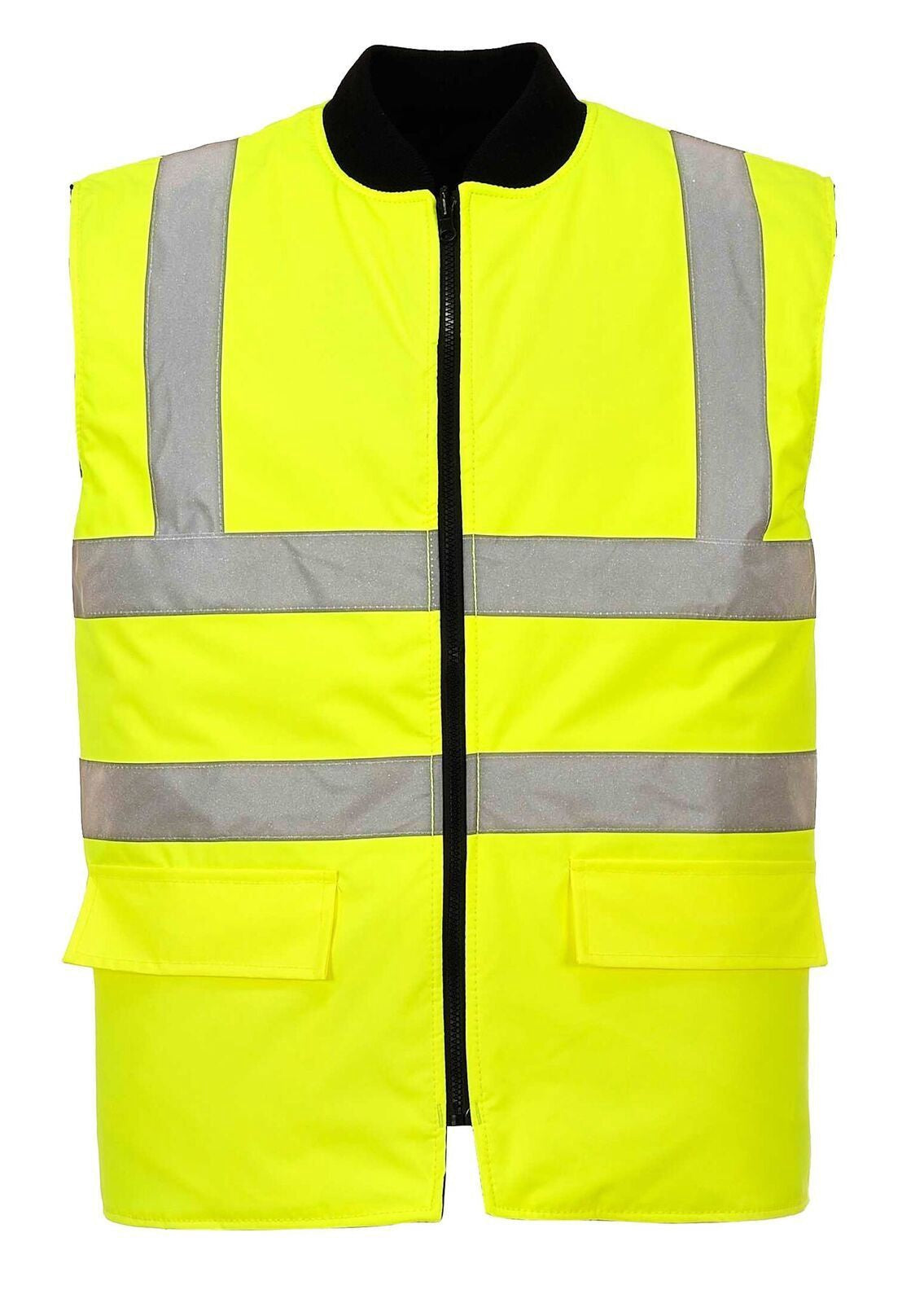 Portwest Hi Vis Reversable Bodywarmer Vest
