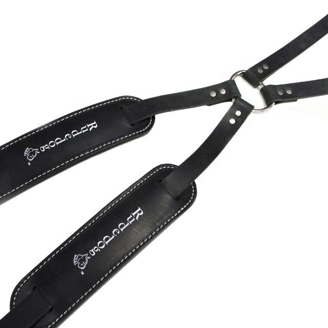 Rudedog USA Leather Work Suspenders  #3018