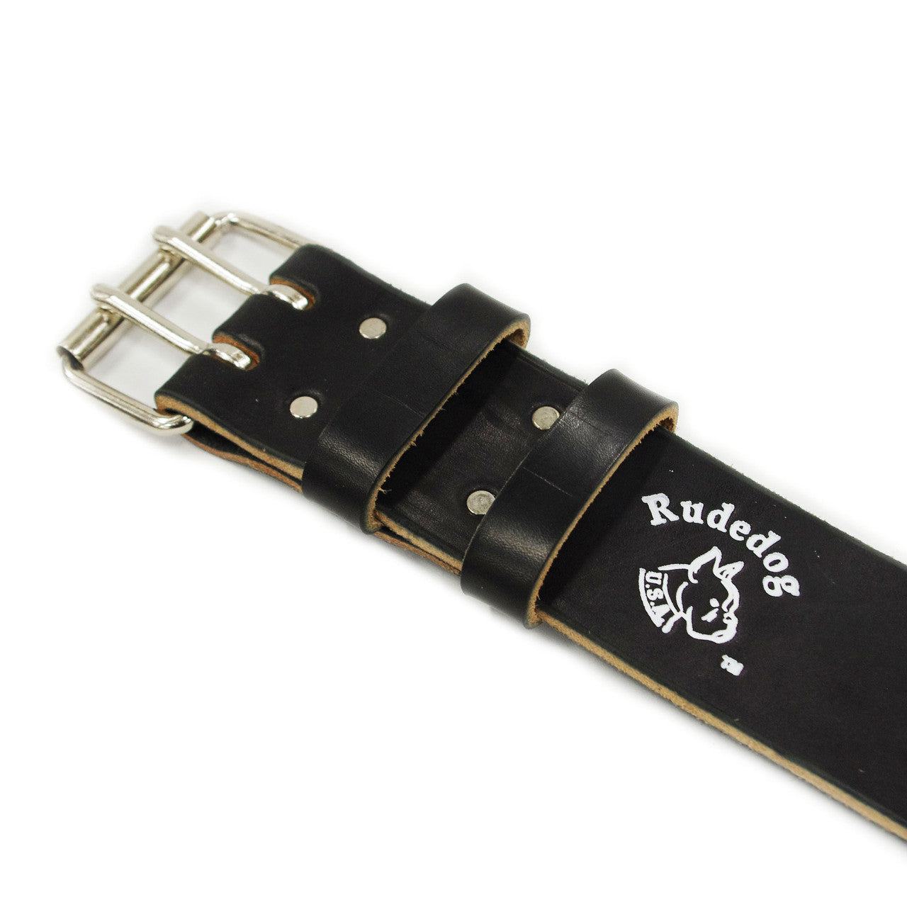 Rudedog USA 2 1/2" Leather Belt #3019