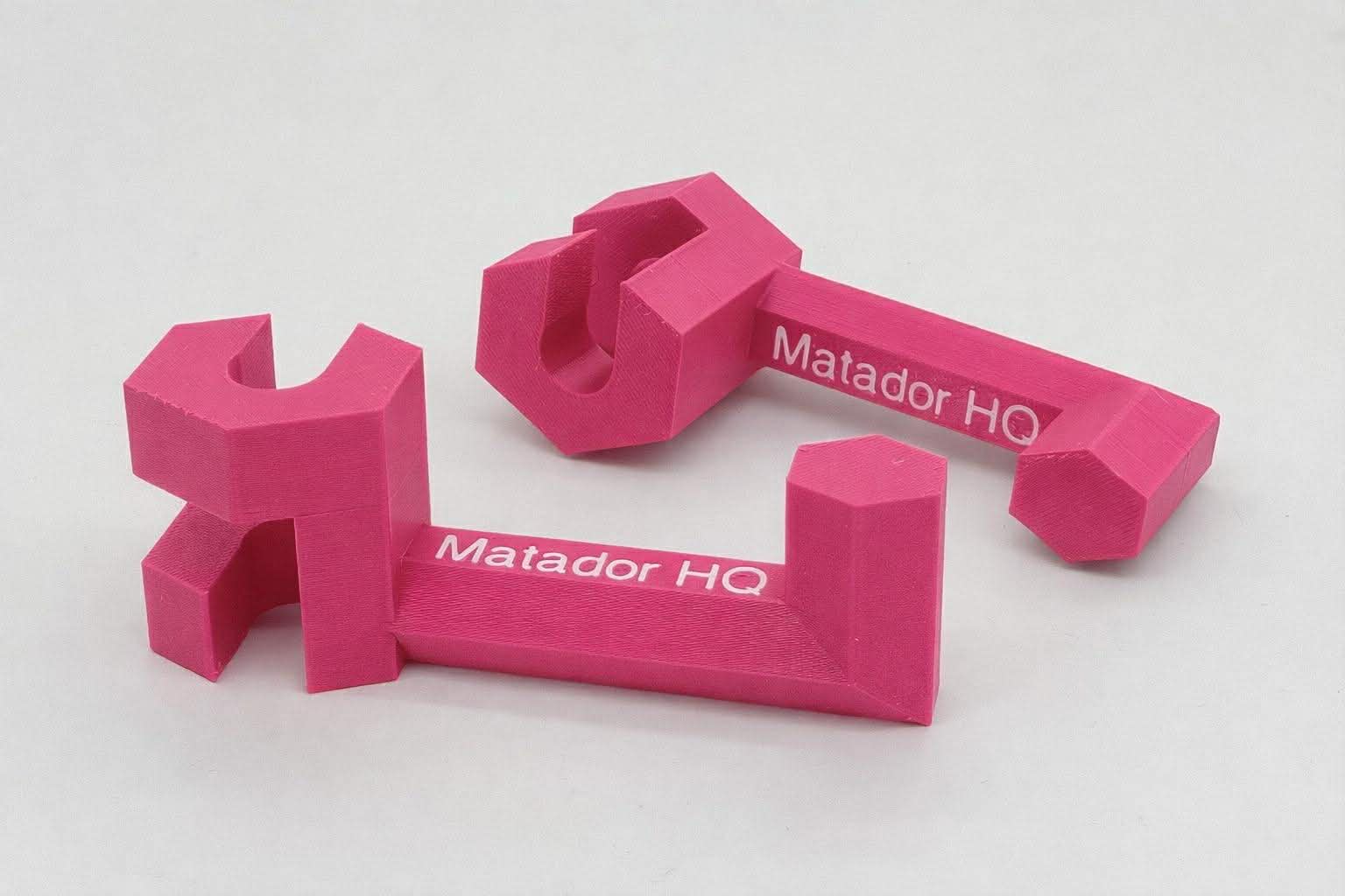 Pink Car Seat Headrest Hook - Hard Hat & Welding Hood Hanger, Vehicle Organizer Matador HQ