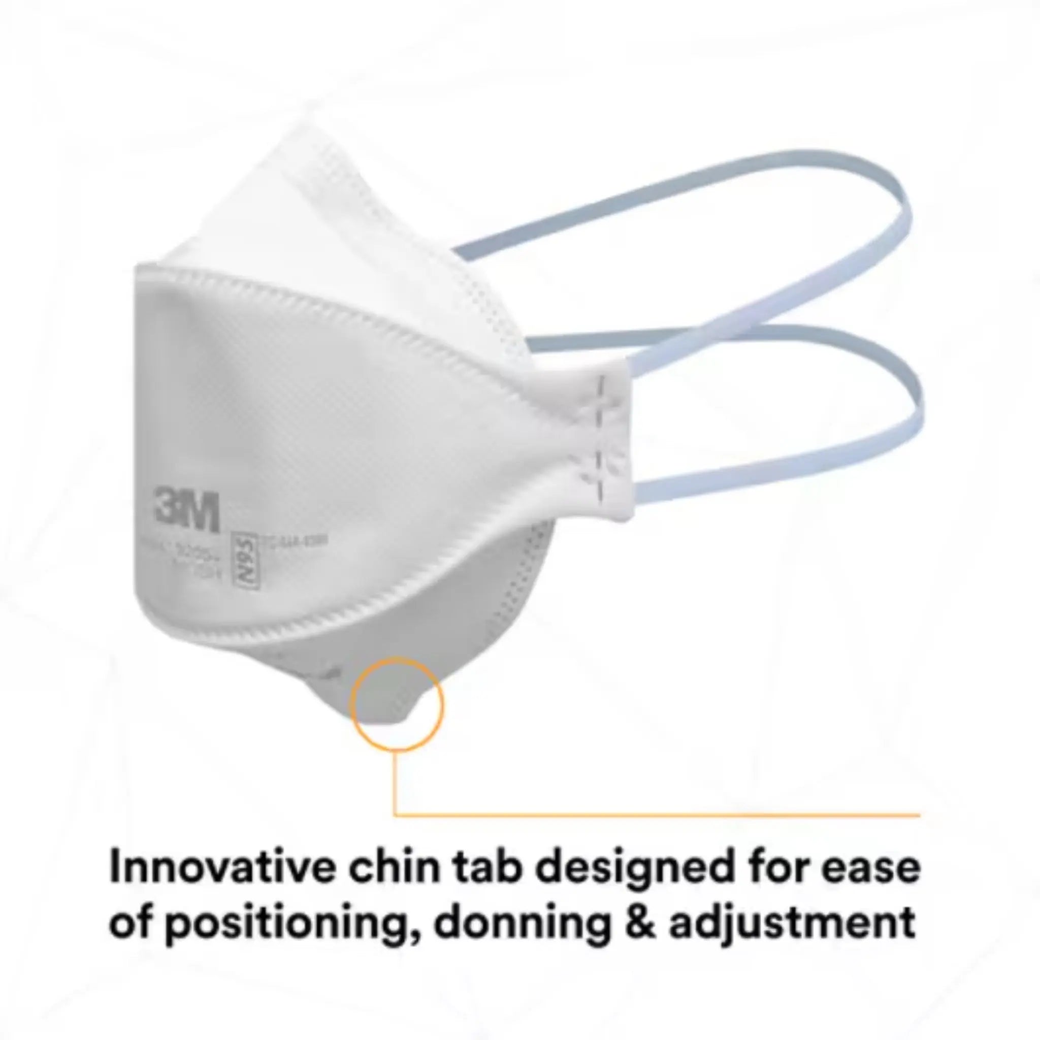 3M 9205+ N95 Aura Particulate Respirator Mask, White, Standard