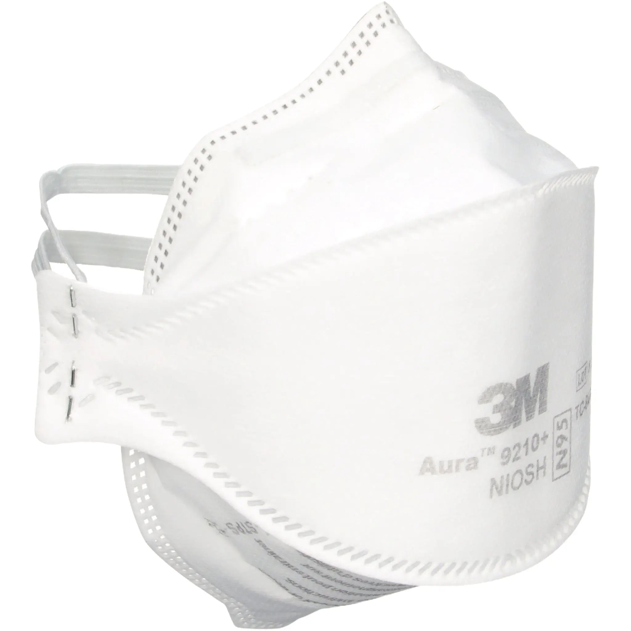 3M Aura 9210+ N95 Particulate Respirator Mask, White, Standard