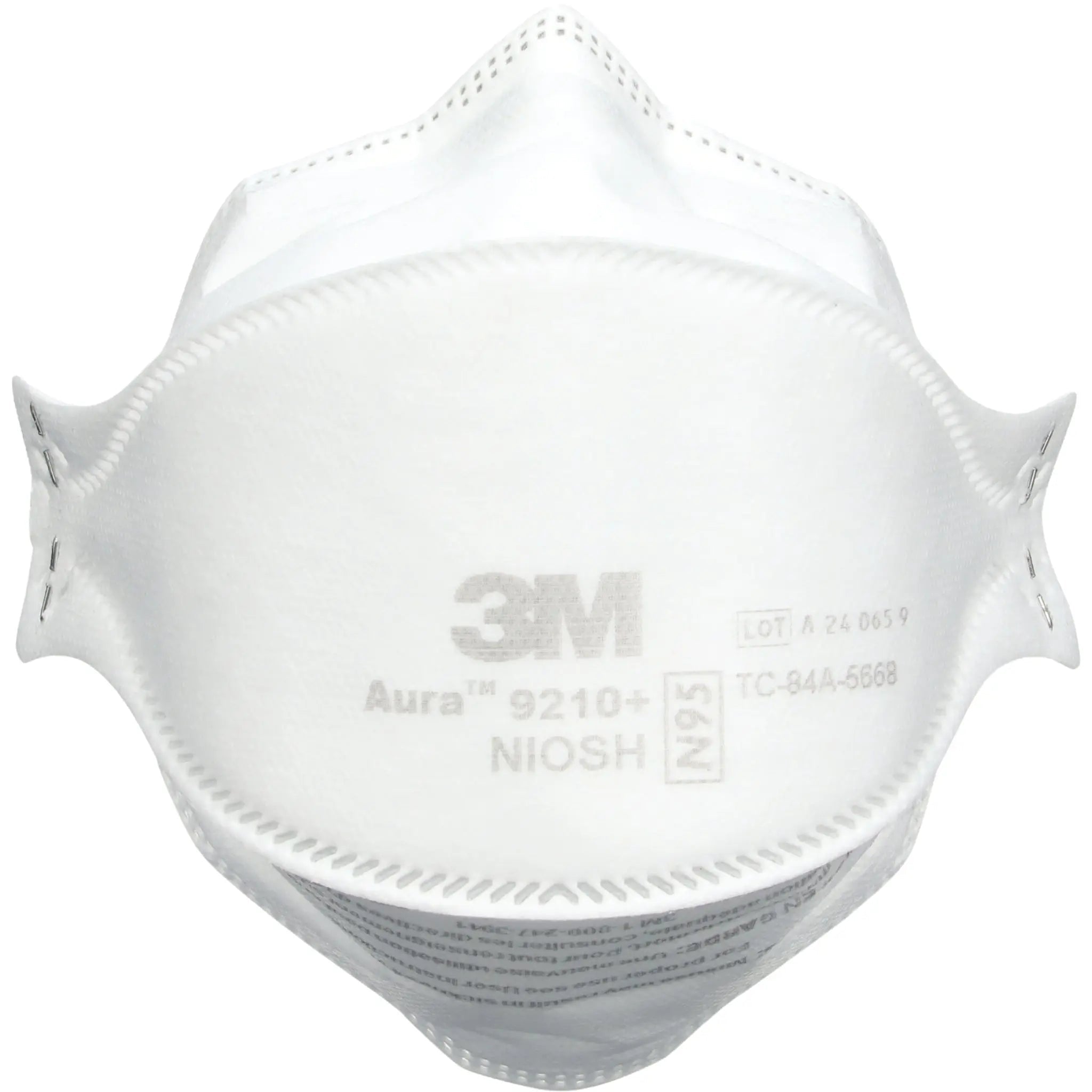 3M Aura 9210+ N95 Particulate Respirator Mask, White, Standard
