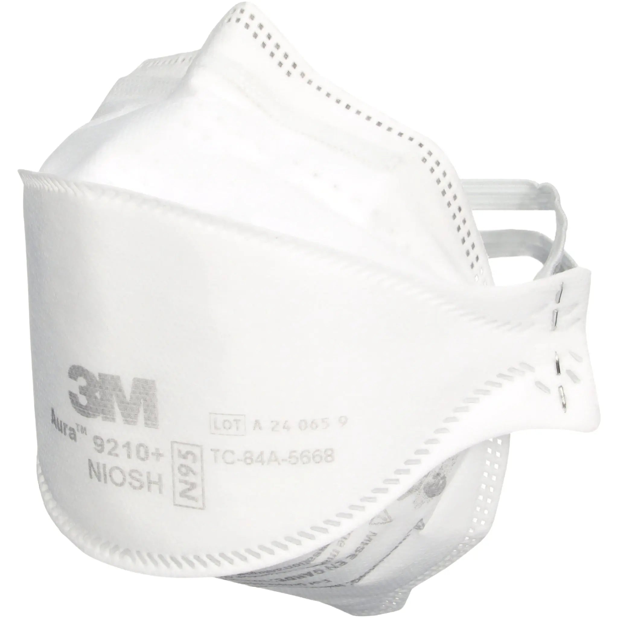 3M Aura 9210+ N95 Particulate Respirator Mask, White, Standard