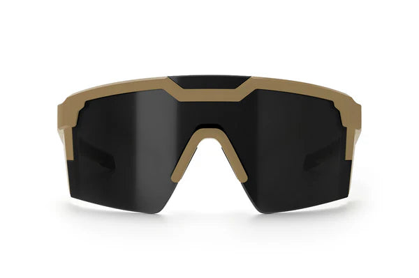 Future Tech Sunglasses: Desert Tan Frame Z87+
