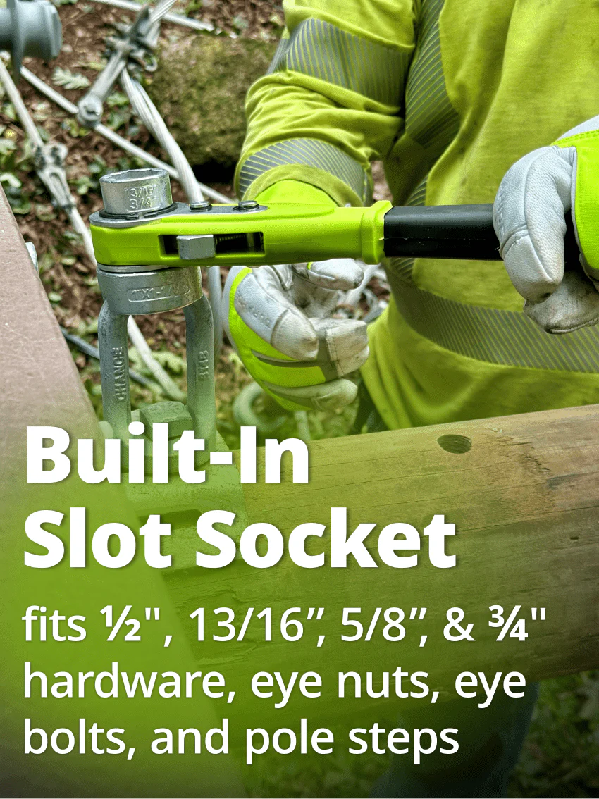 Madi 5-in-1 Slotted Insulated Big Wrench - BWS-5