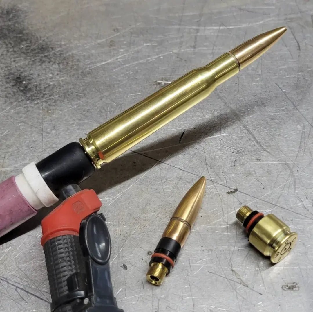 50 Cal BMG Bullet Tig Welding Back Cap Set