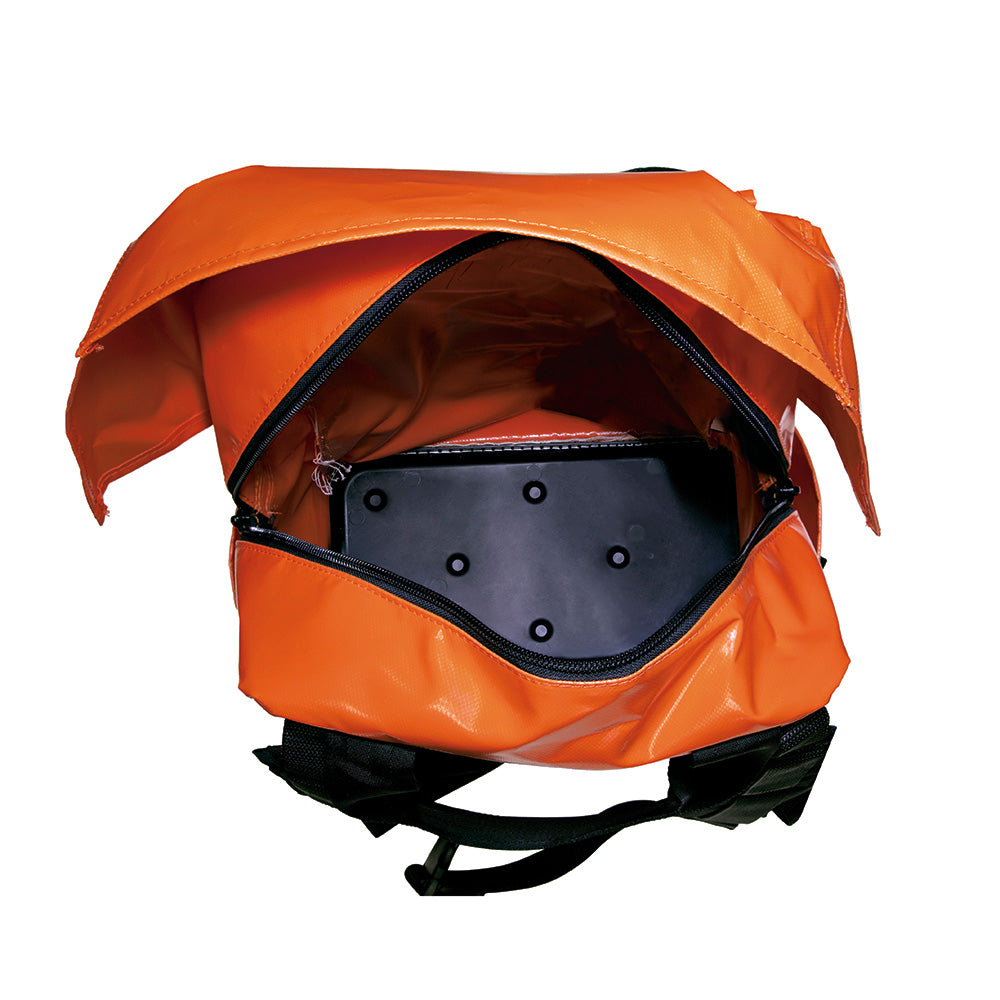 Klein 18 Lineman Backpack Orange Vinyl #5185ORA