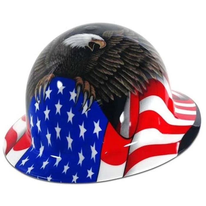Fibre Metal Spirit Of America Full Brim Hard Hat #E1RW00A006