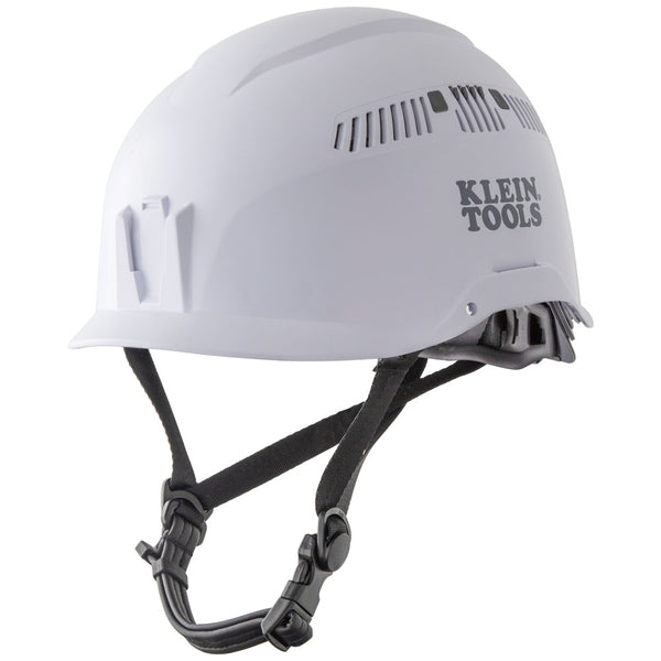 Klein Safety Helmet, Vented-Class C, White #60149 - HardHatGear