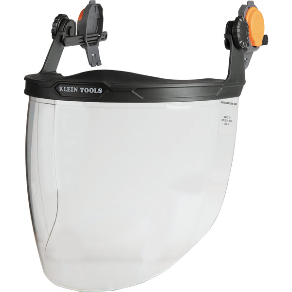 Klein Face Shield, Safety Helmet and Cap-Style Hard Hat, Clear #60472 - HardHatGear