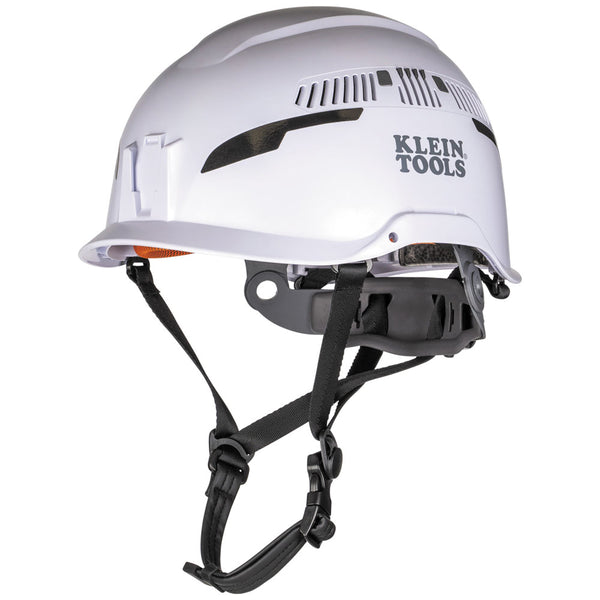 Klein Safety Helmet, Type-2, Vented Class C, White #60565 - HardHatGear