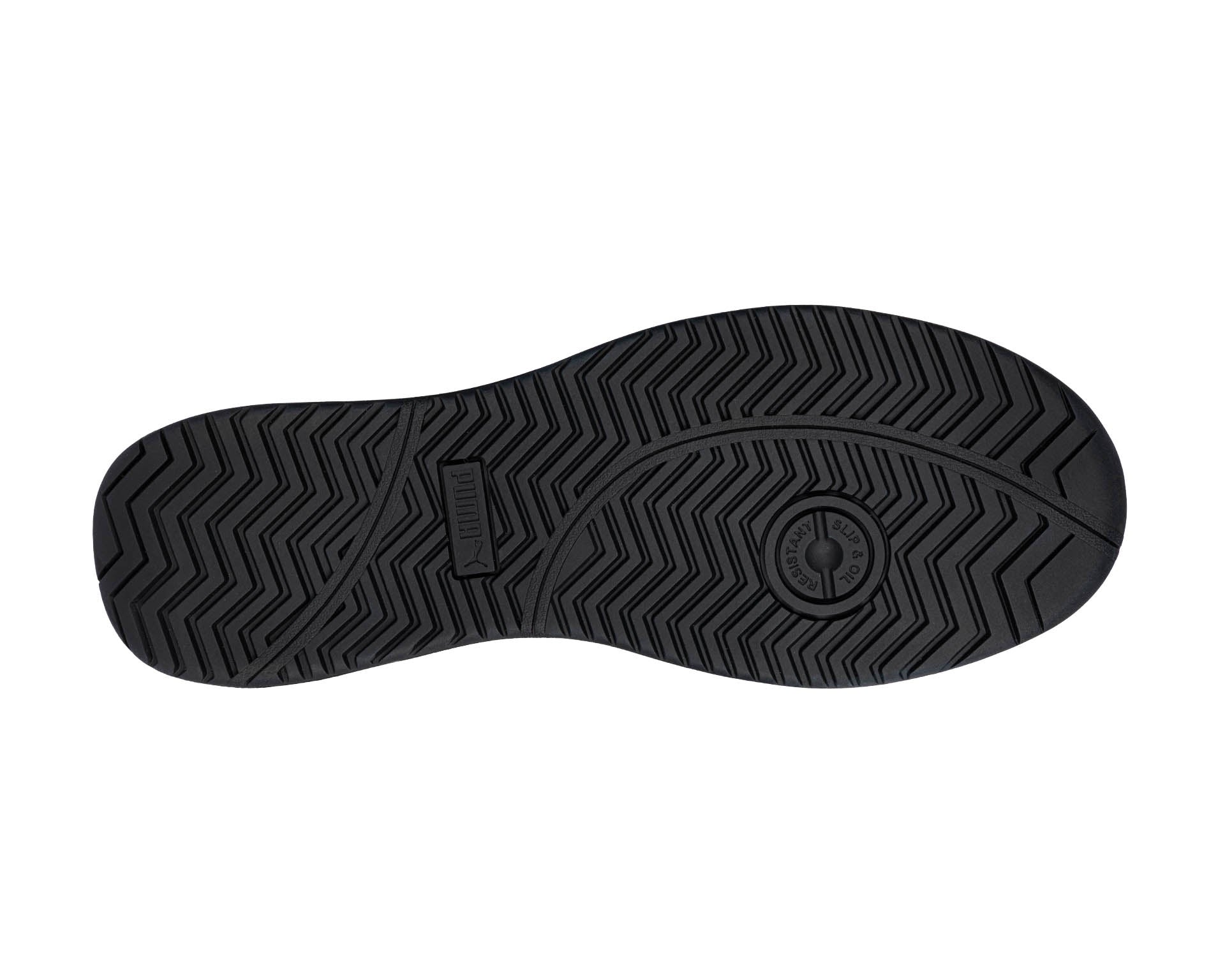 PUMA MENS ICONIC SUEDE BLACK LOW ASTM EH Safety Shoe #640015
