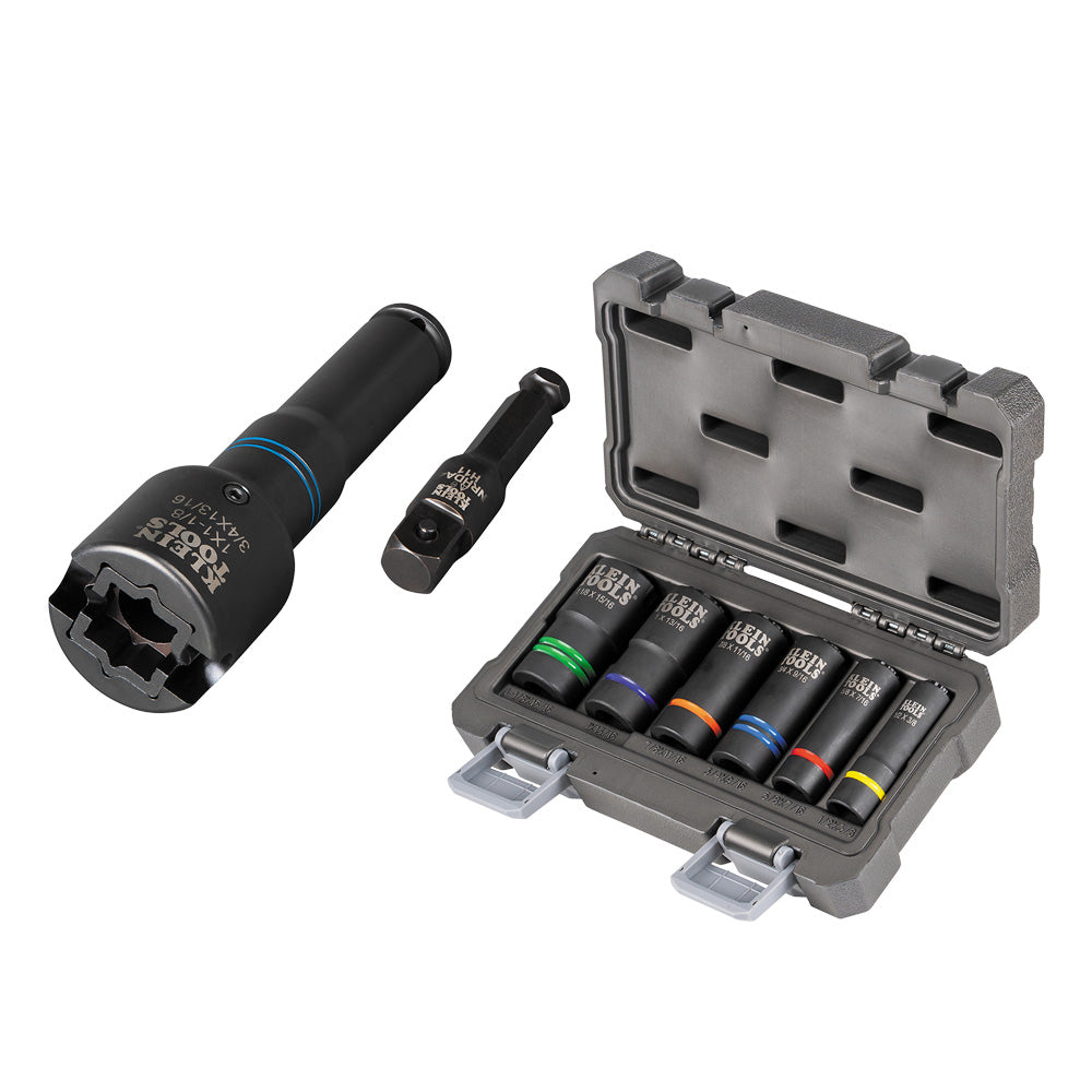 Klein 6-in-1 Impact Socket Set #660KIT2