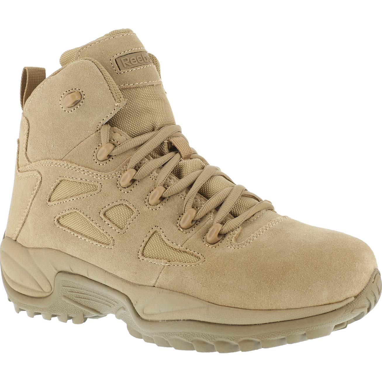Reebok Rapid Response 6" Composite Toe Side Zip Boot #RB8694