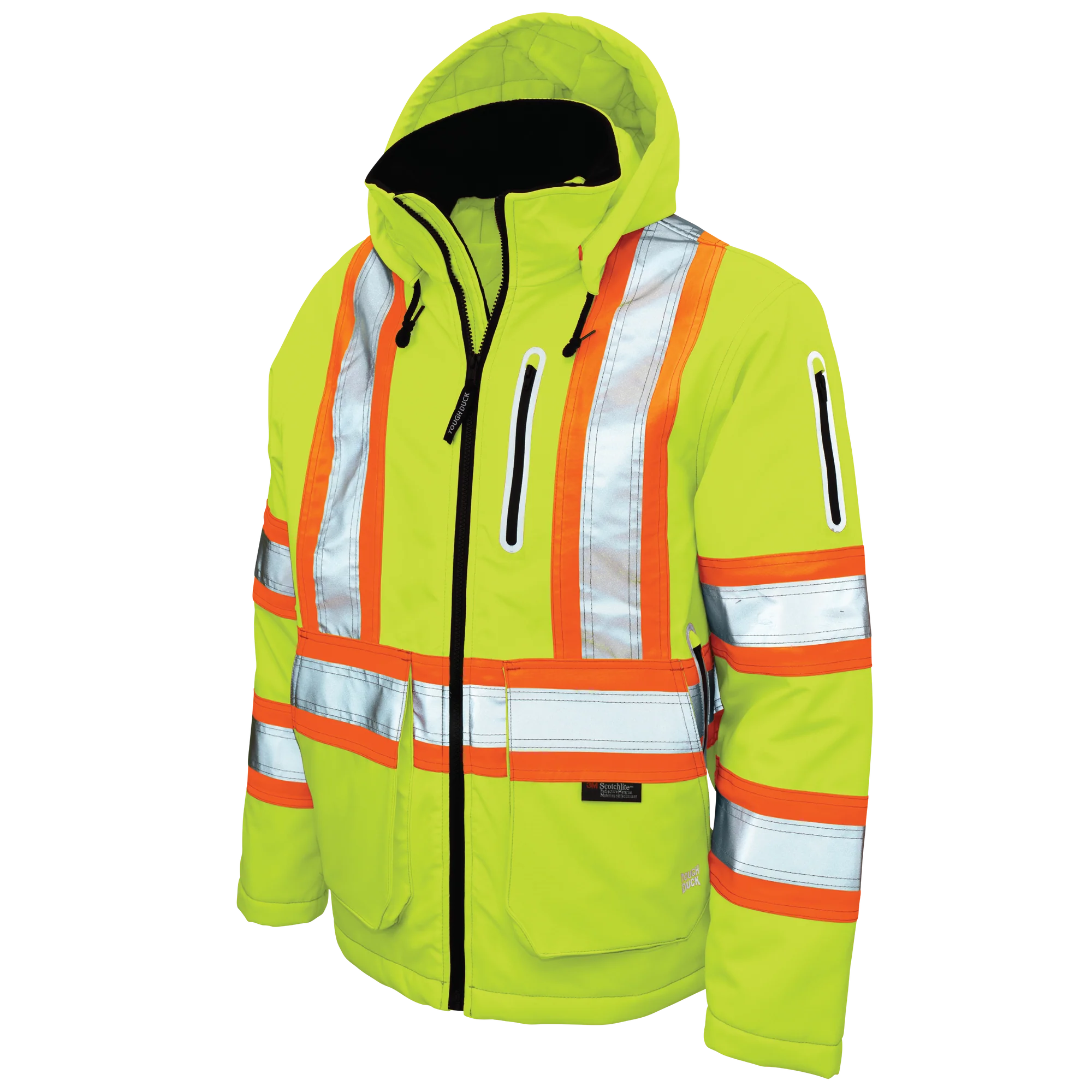 Tough Duck Insulated Flex Safety Jacket SJ40 5XL