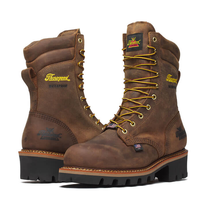 Thorogood USA Logger Series– 9″ Waterproof Style # 804-3555