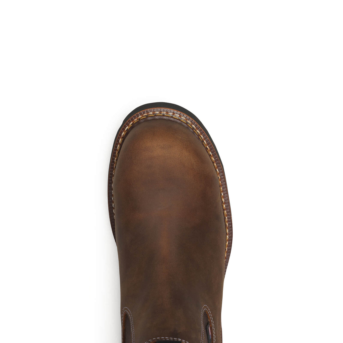 Thorogood American Heritage Chelsea Crazy Horse Nano Round Toe BLK 90 #804-4109