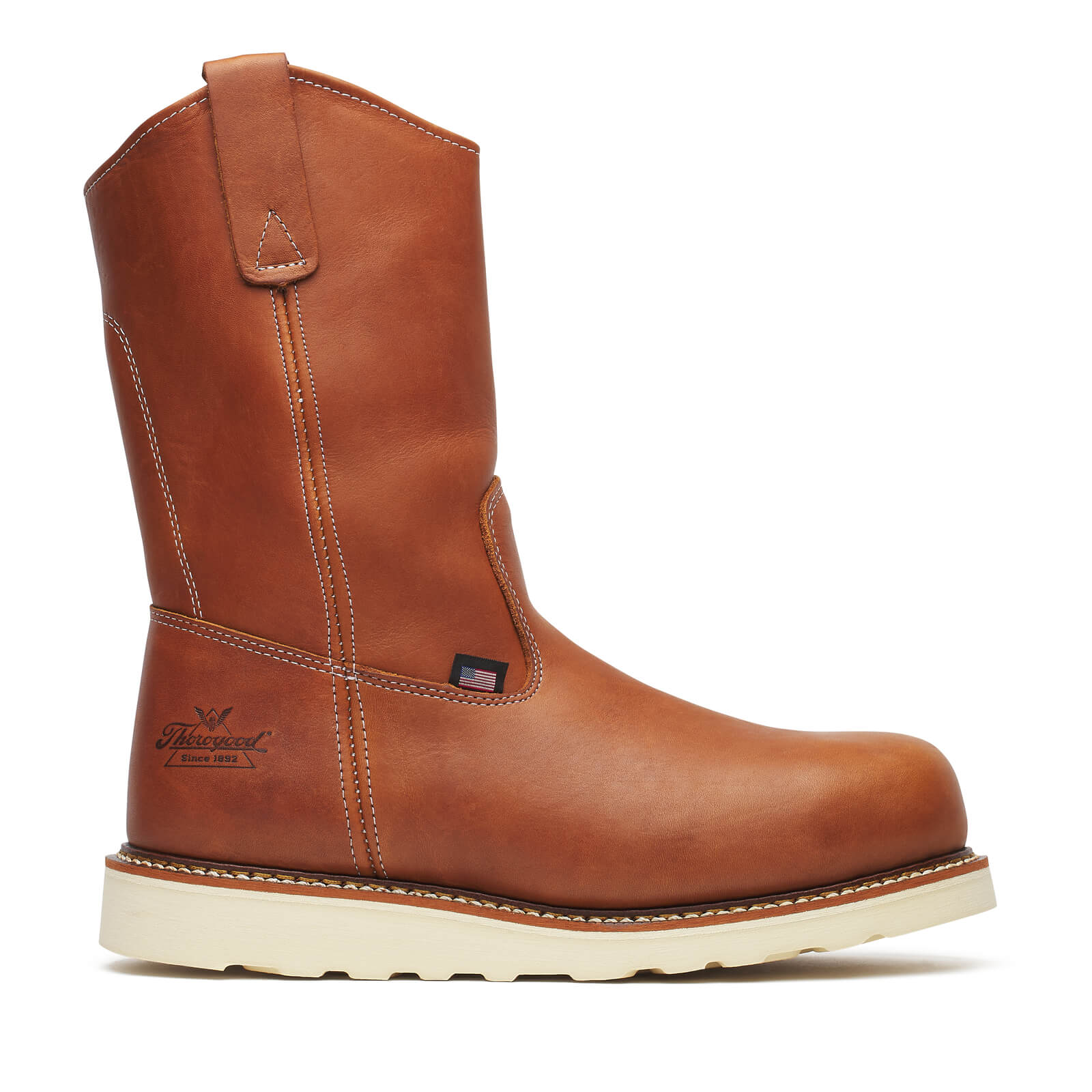 Thorogood 11" Wellington Safety Steel Toe Pull-On Boot #804-4205