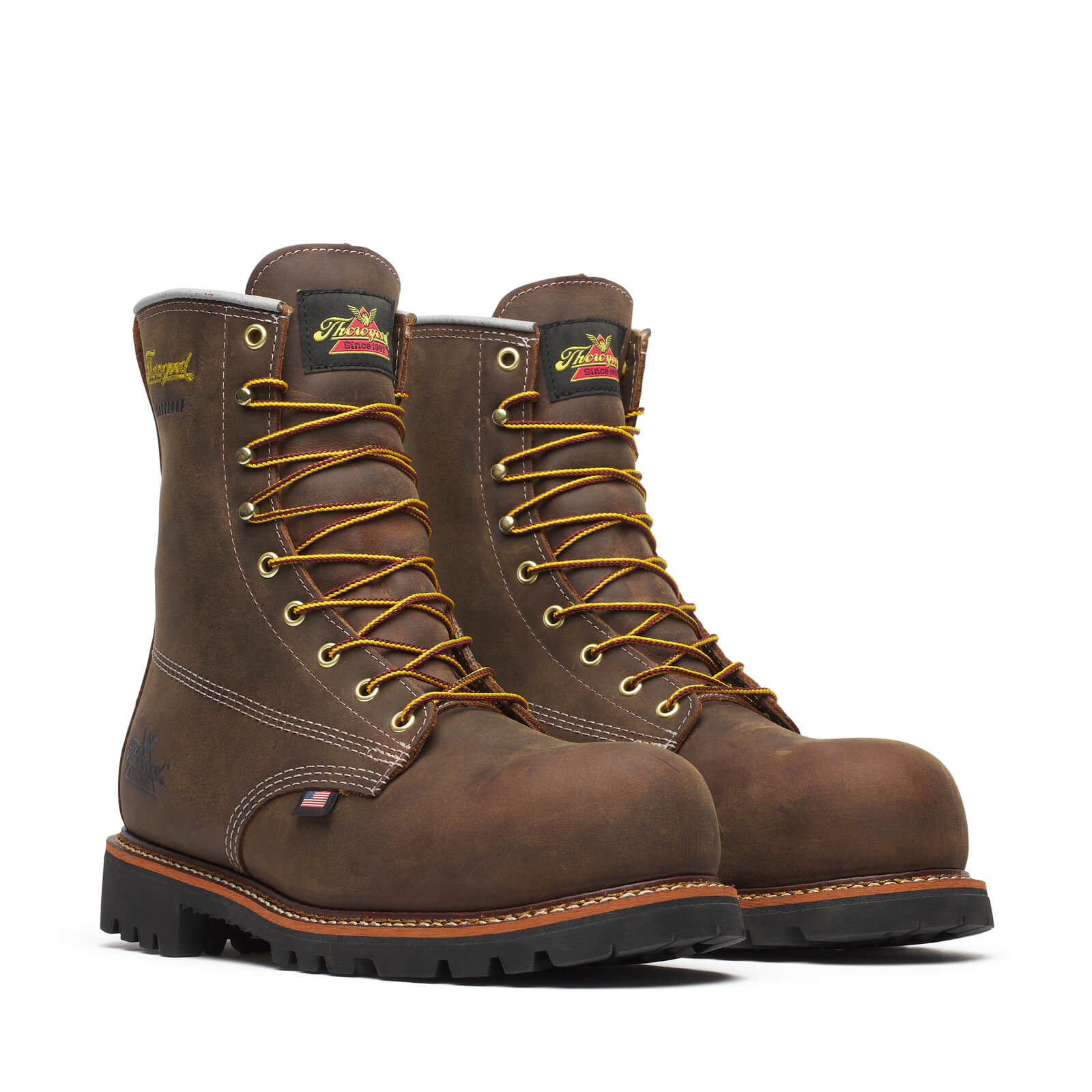 コータロー　エイジング Thorogood American Legacy Series Waterproof 8” Crazyhorse Nano Toe #80