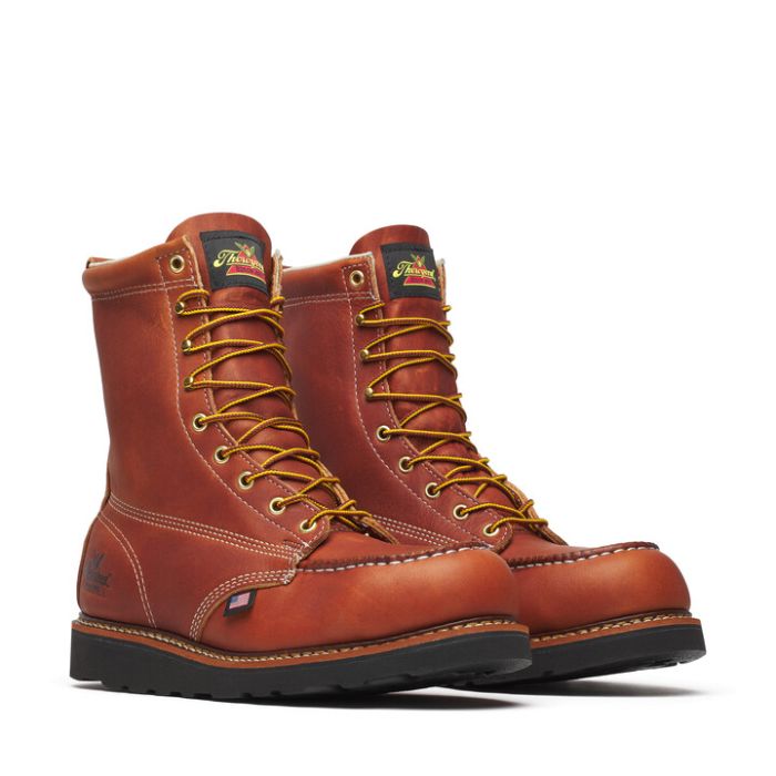 Thorogood Mens 8" Moc Toe American Heritage Work Boot 804-4288