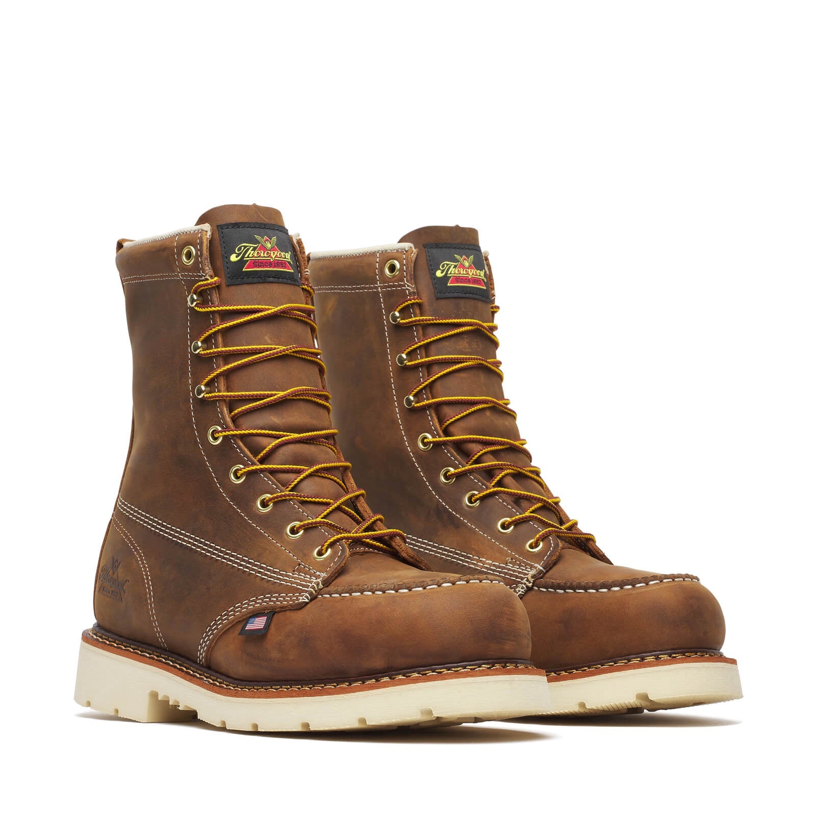 THOROGOOD 8" TRAIL CRAZY HORSE SAFETY TOE 804-4378