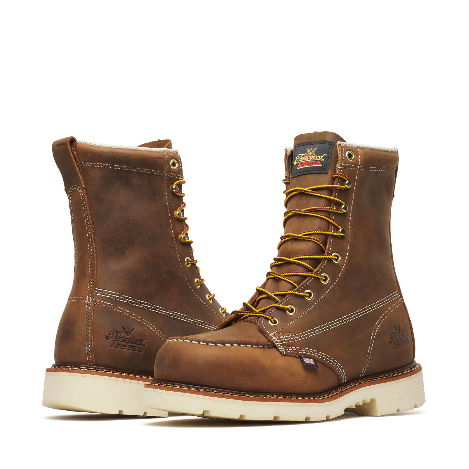 THOROGOOD 8" TRAIL CRAZY HORSE SAFETY TOE 804-4378