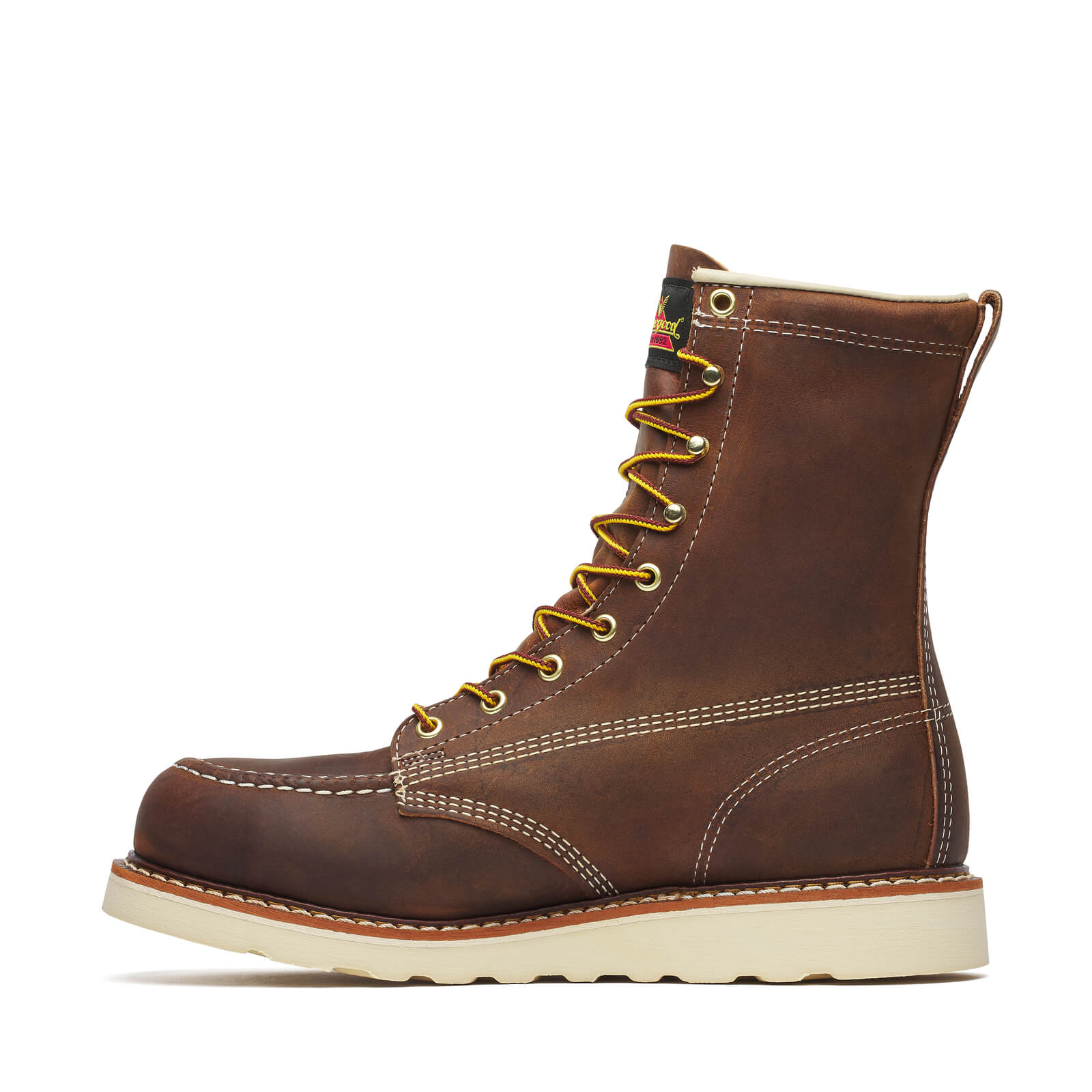 Thorogood 8" Crazyhorse Moc Toe Safety Boots #804-4478