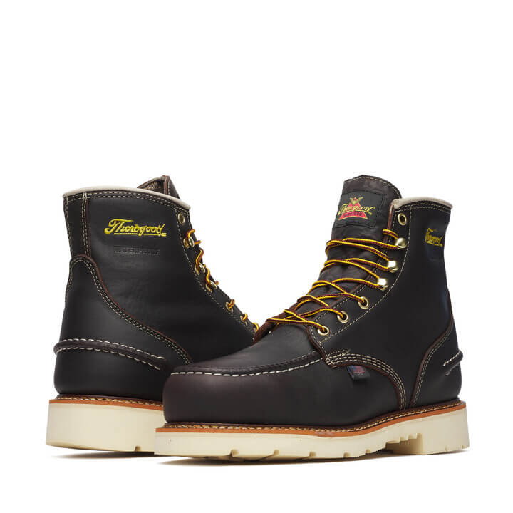 Thorogood USA 1957 Series- 6" Waterproof Briar Pitstop Steel Toe #804-4940