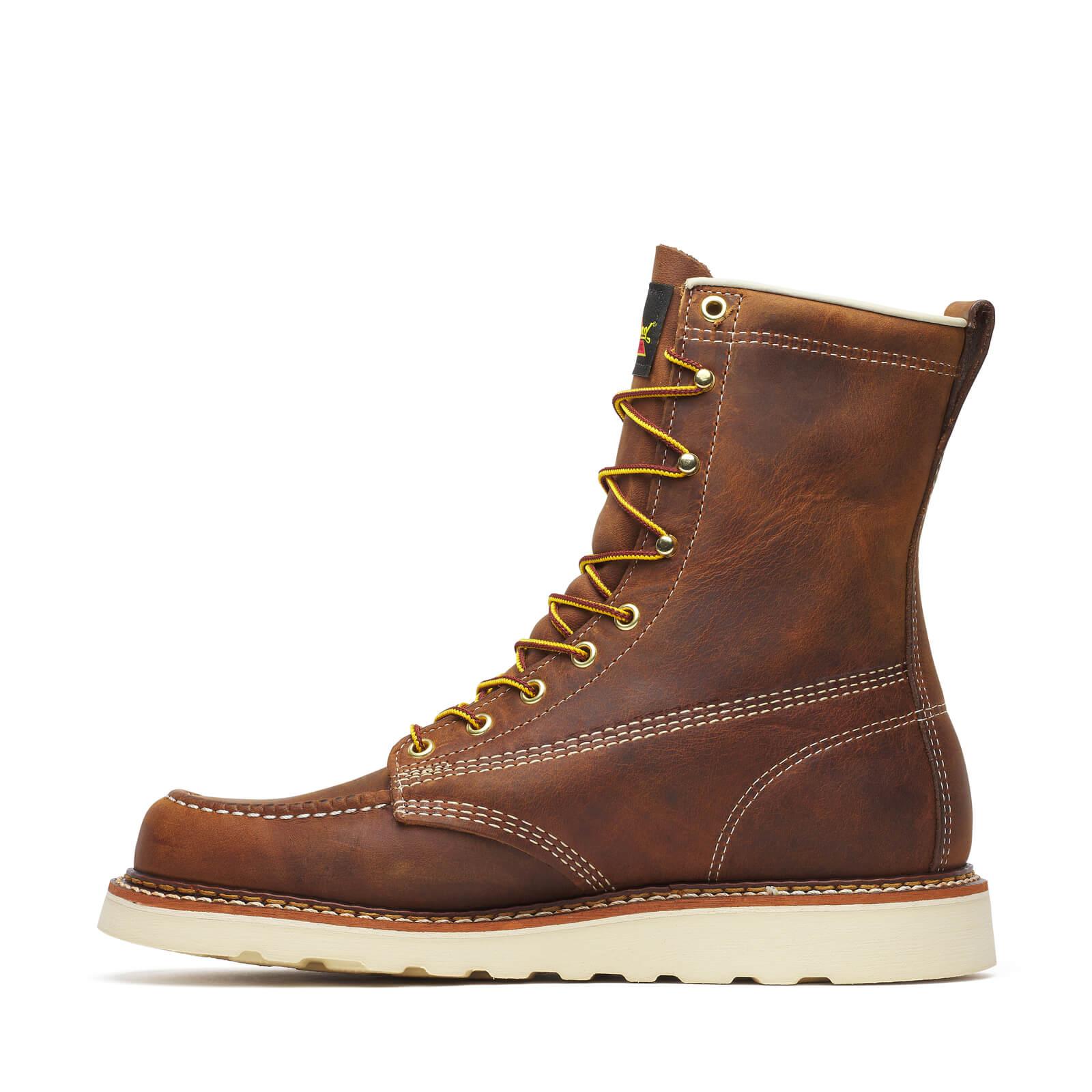 Thorogood 8 Crazy Horse Wedge Sole Soft Toe Work Boot #814-4178