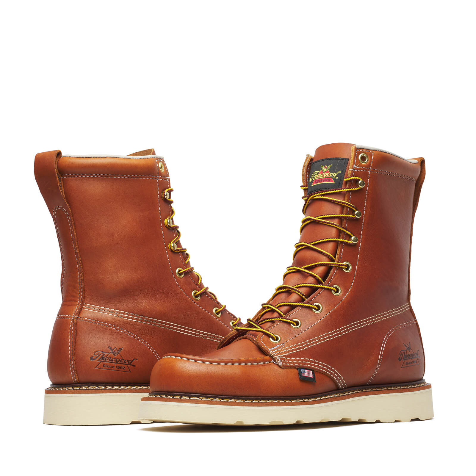 Thorogood 8" Moc Soft Toe Work Boot #814-4201