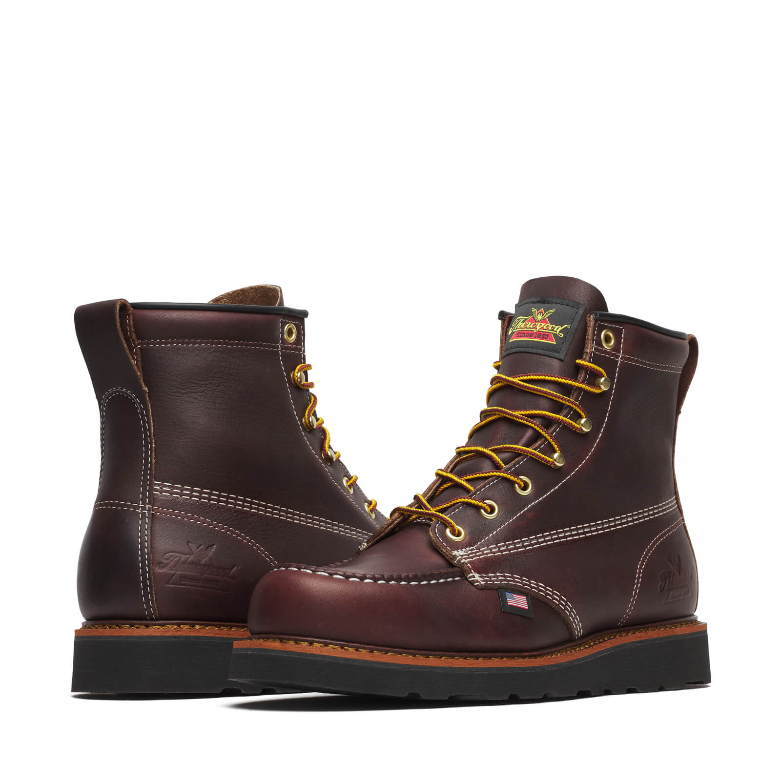 Thorogood Black Walnut 6" Moc Toe Wedge ST #814-4266