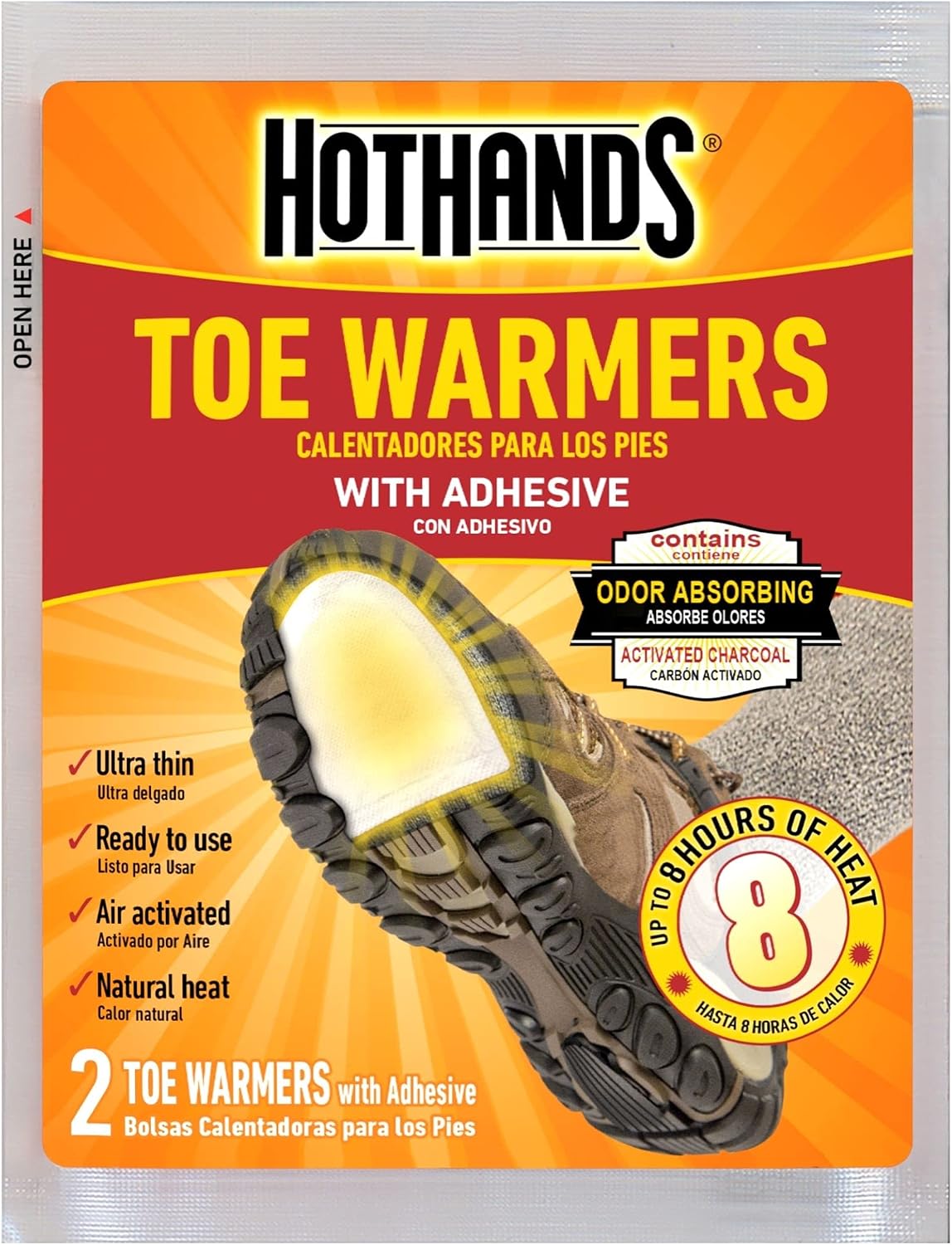 HotHands Toe Warmers  #TT-1