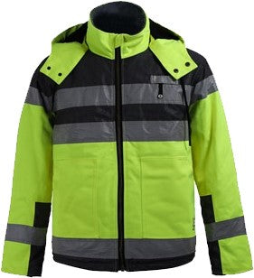 GSS QUARTZ Sherpa Lined Heavy Weight Jacket-Lime