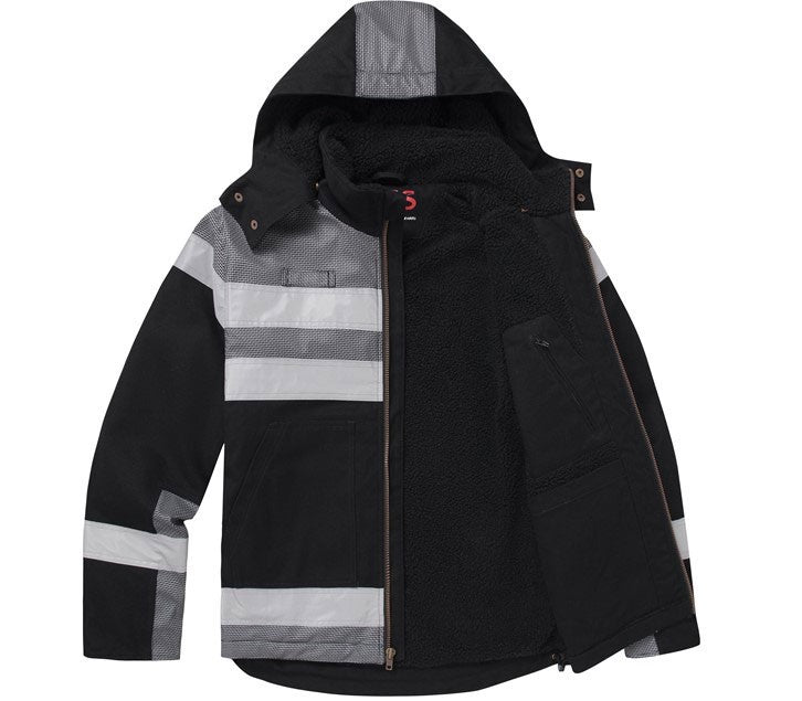 GSS QUARTZ Sherpa Lined Heavy Weight Jacket-Black