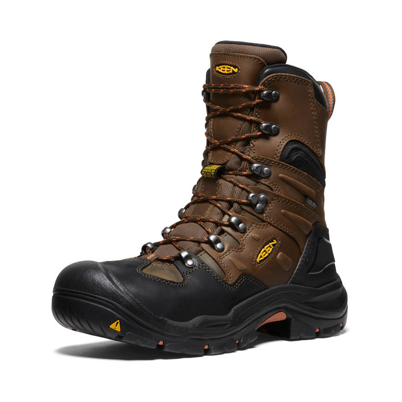 KEEN Men's Coburg 8" Waterproof Boot (Steel Toe)