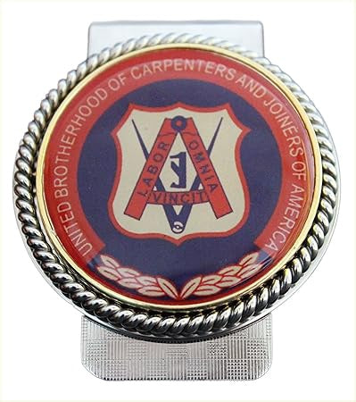 Union Carpenter Int Logo Money Clip #BW-MC-CR