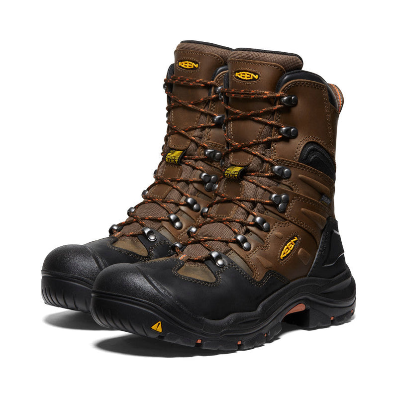 KEEN Men's Coburg 8" Waterproof Boot (Steel Toe)