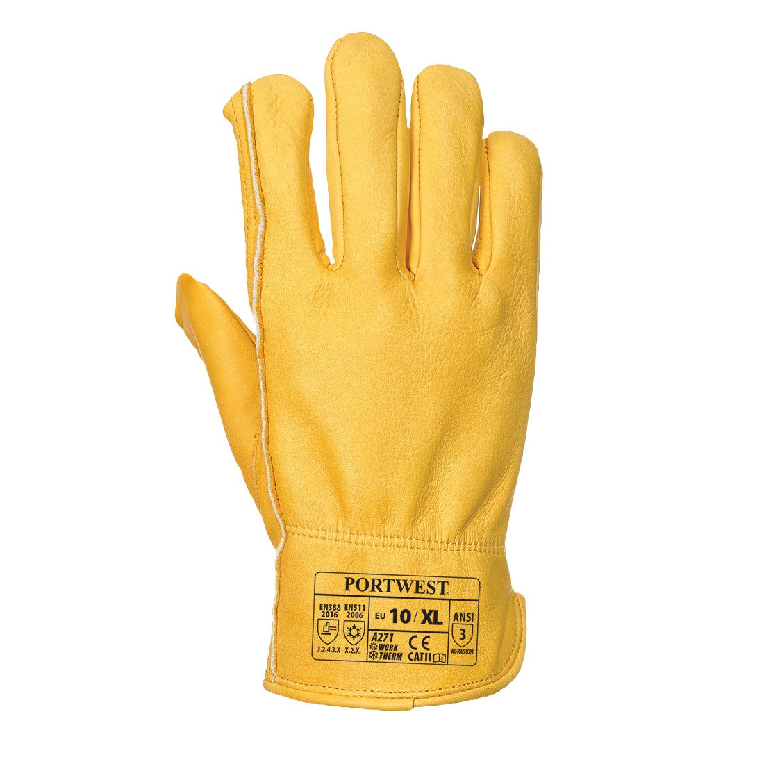 Portwest Lined Driver Glove Tan