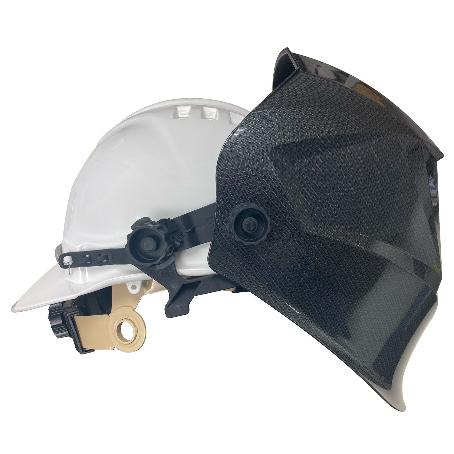 TechniweldUSA Armour Guard Hard Hat Adapter with Spring Assembly