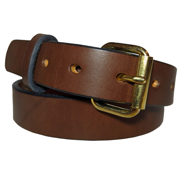 Amish Full Grain Leather Belt Slim